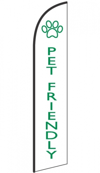 White and Green Pet Friendly